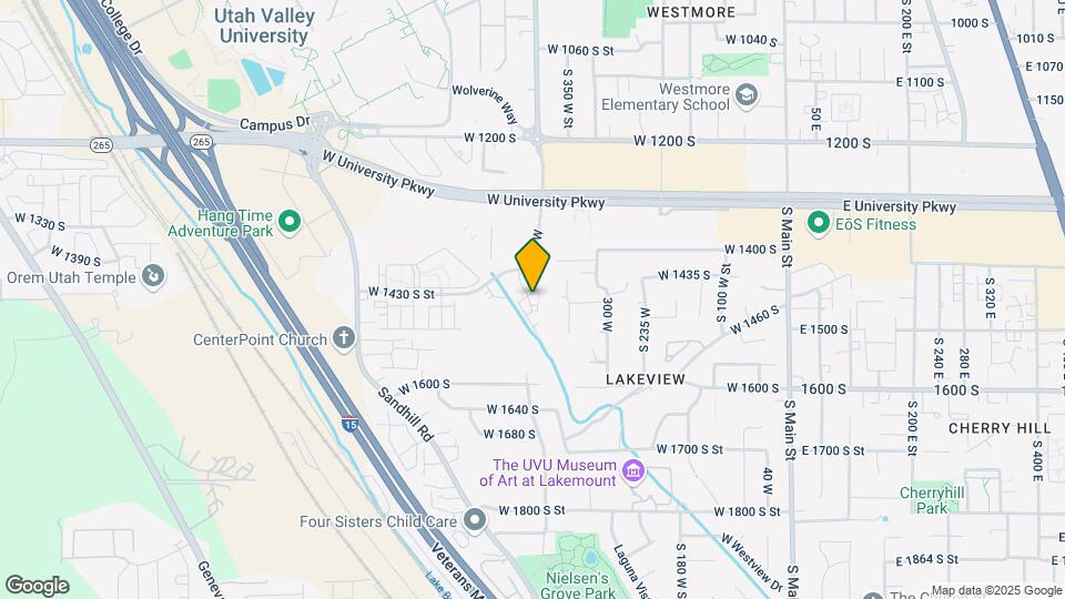 1523 S 430 W Map and Location Details