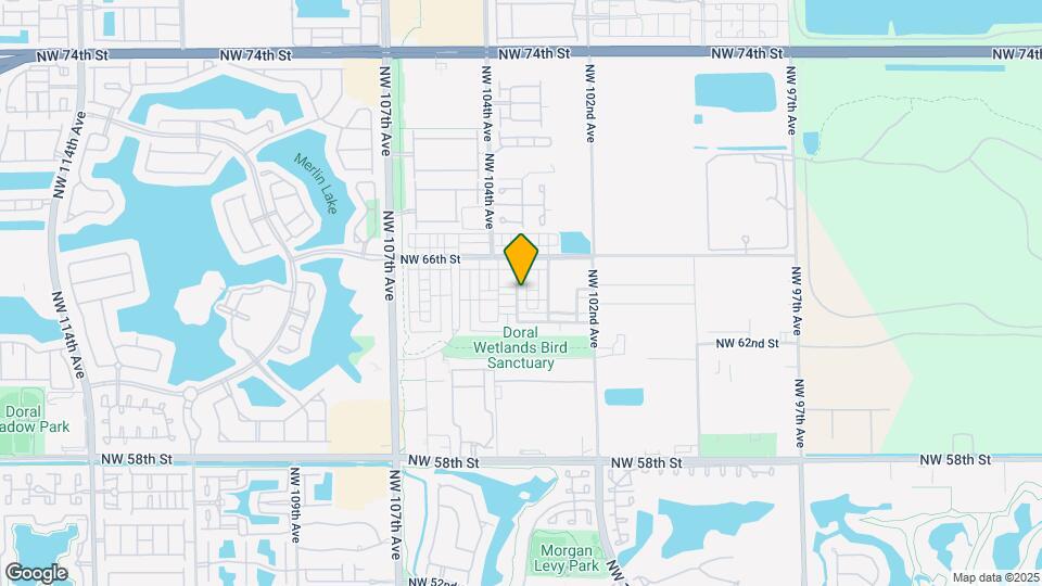 6425 NW 103rd Pl Map and Location Details