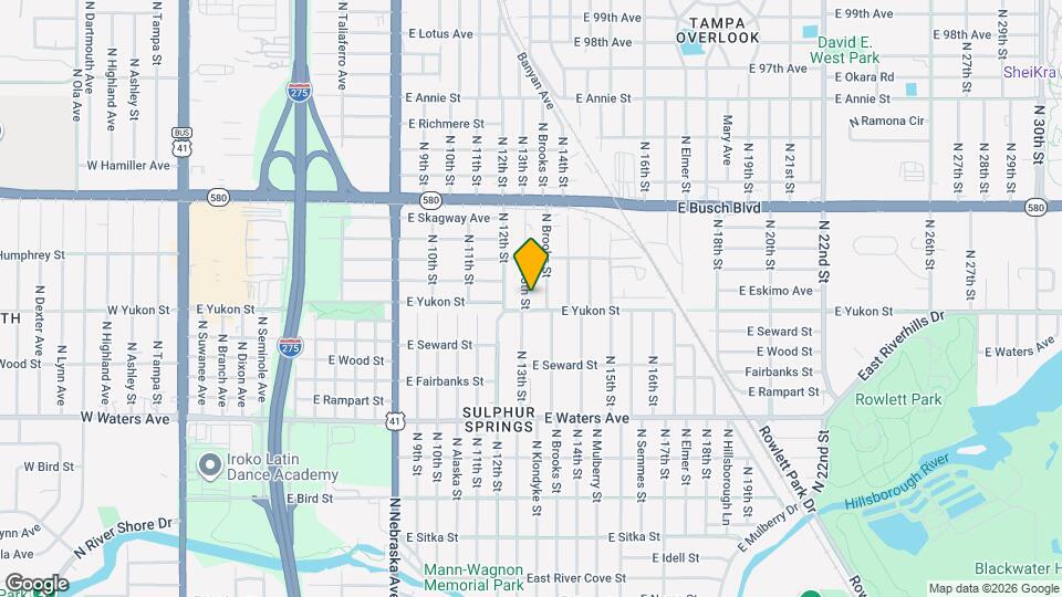 8705 N 13th St Mapa y Detalles de la Ubicación