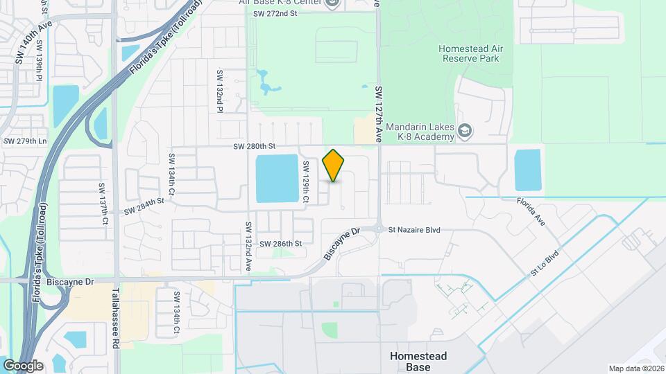 28261 SW 128th Pl Mapa y Detalles de la Ubicación