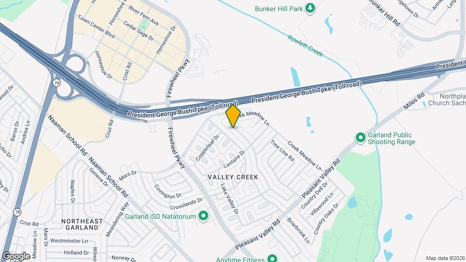 3217 Pecan Meadow Dr Map and Location Details