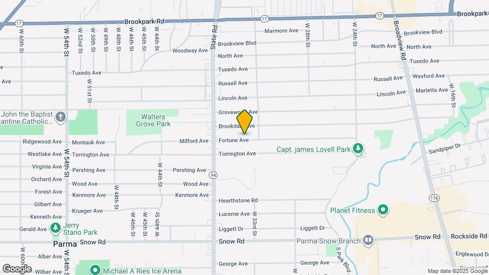 3330 Fortune Ave Map and Location Details