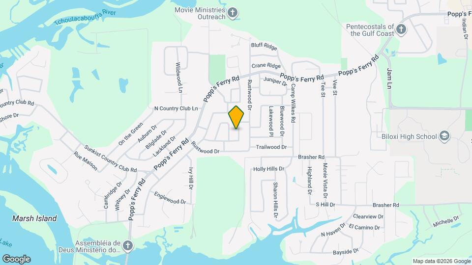 2133 Baywood Dr Map and Location Details