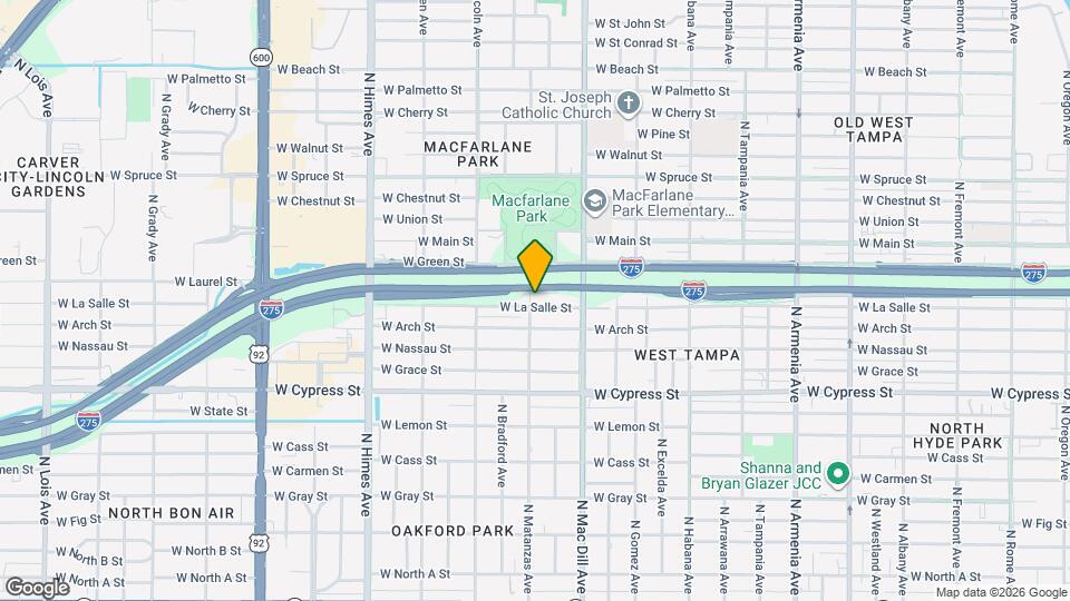 3123 W La Salle St Map and Location Details