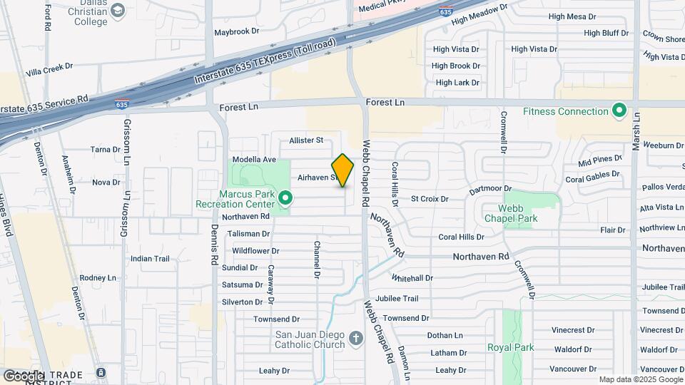 3057 Westforest Dr Map and Location Details