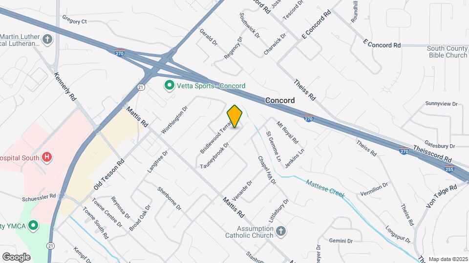 4563 Tauneybrook Dr Map and Location Details