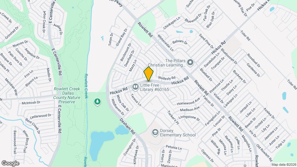 1726 Northampton Dr Map and Location Details