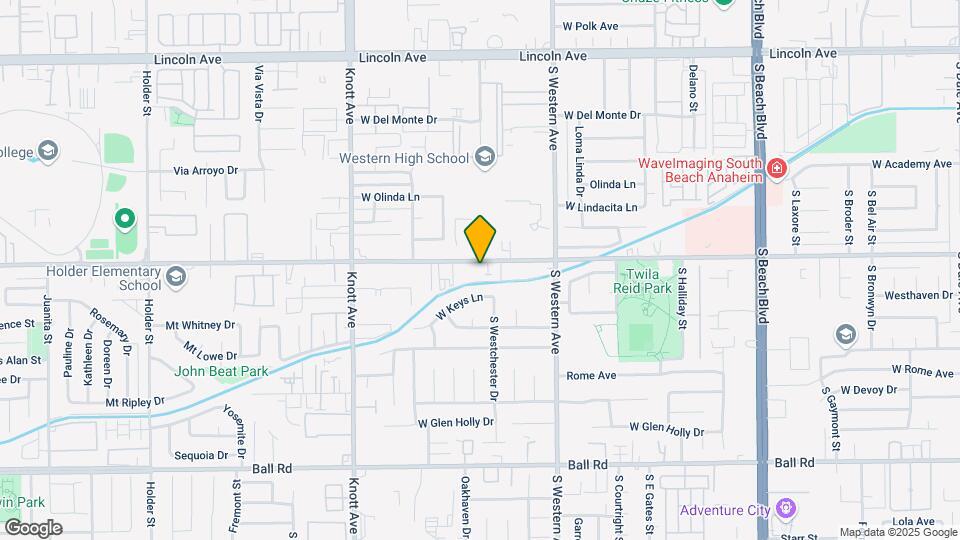 3300 W Orange Ave Map and Location Details