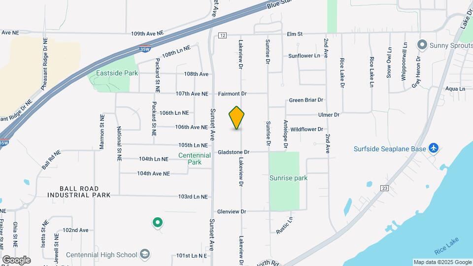 7033 Lakeview Dr Map and Location Details