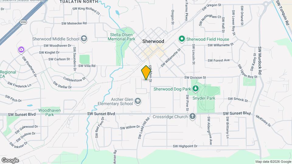 23031 SW Main St Map and Location Details