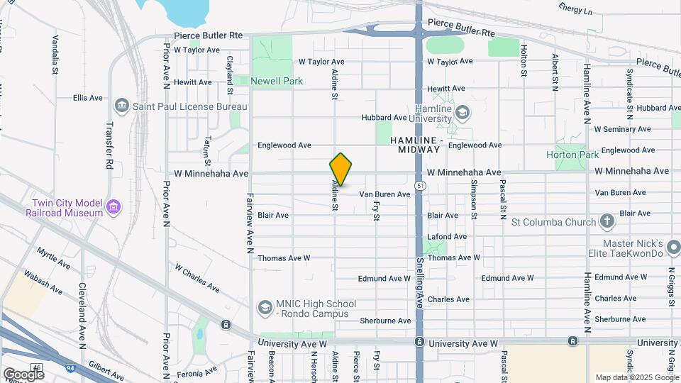 1695 Van Buren Ave, Unit 1693 Map and Location Details