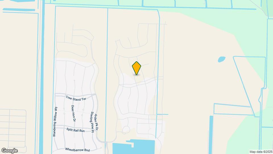 1346 Harvester Xing Map and Location Details