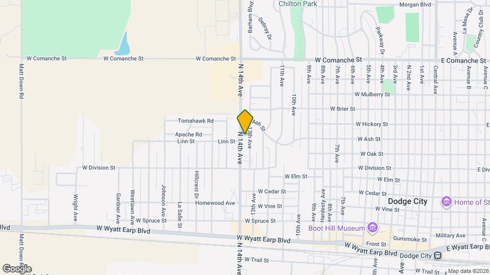 Winchester Apartments Mapa y Detalles de la Ubicación
