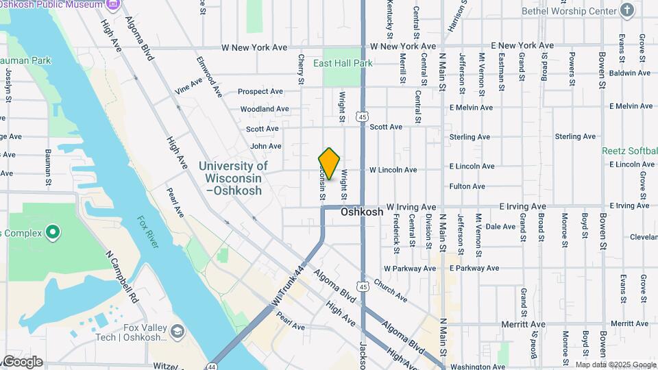 732 Wisconsin St, Unit A Map and Location Details