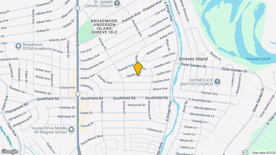 243 Justin Ave Map and Location Details