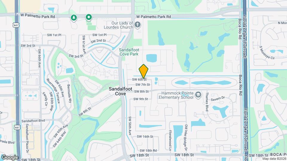 8912 SW 6th St Map and Location Details