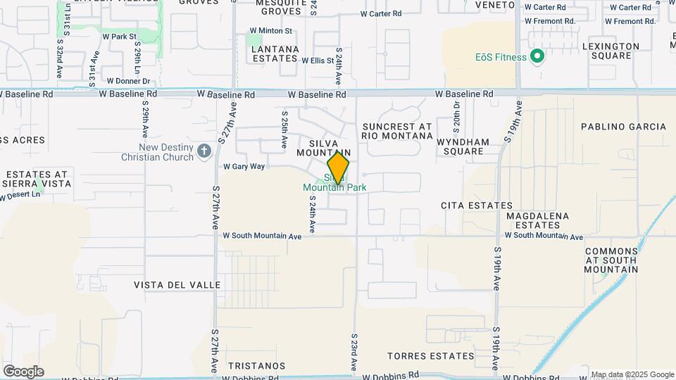 2320 W Desert Ln Map and Location Details