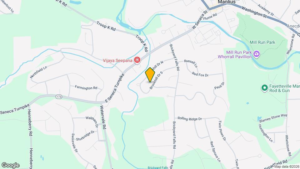 4593 Brookhill Dr S Map and Location Details