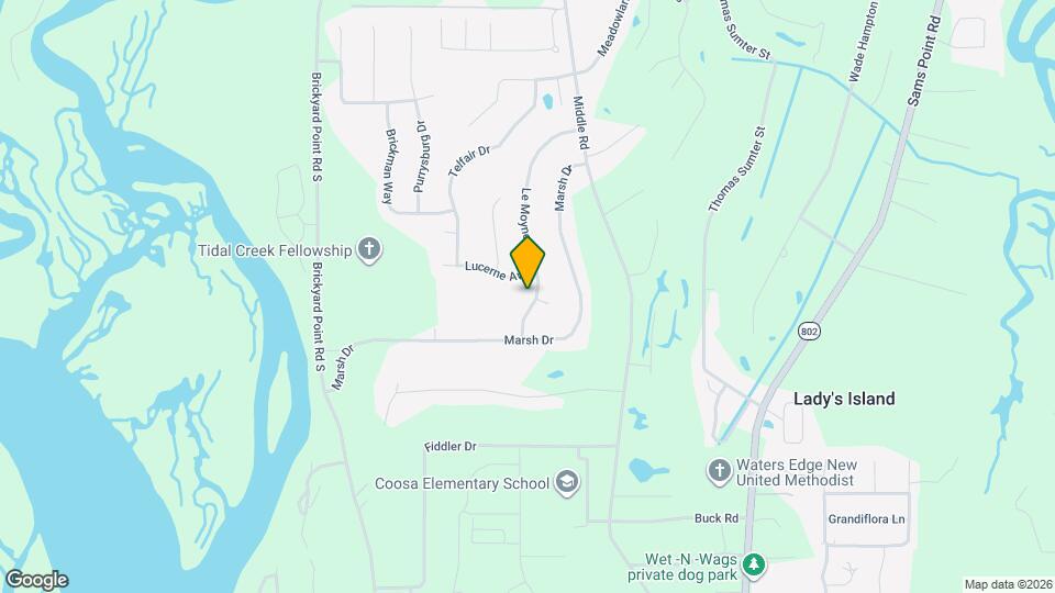 56 Le Moyne Dr Map and Location Details