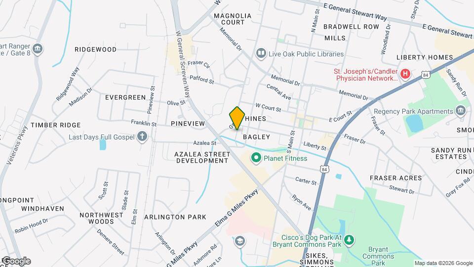 316 Pleasant St Map and Location Details