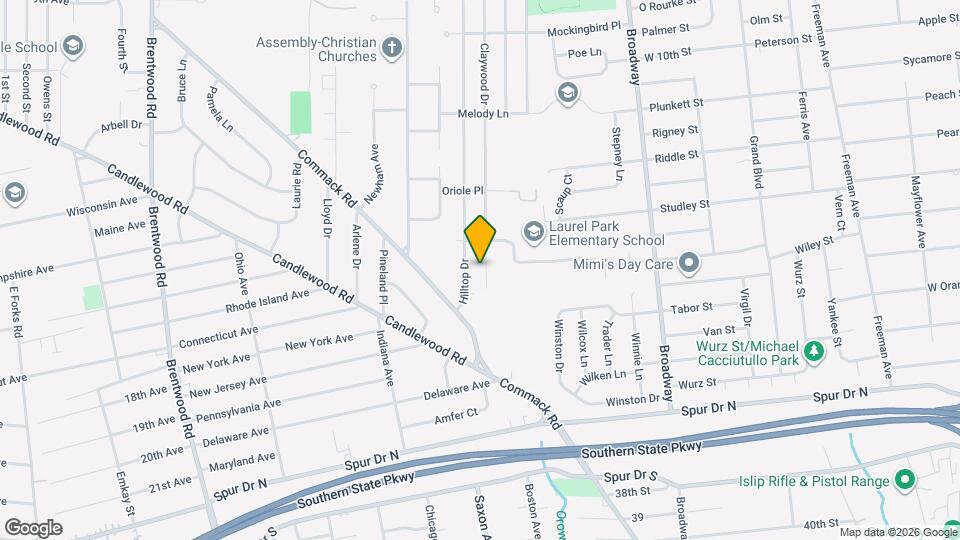 258 Claywood Dr Map and Location Details