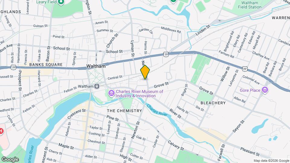 69 Newton St Map and Location Details