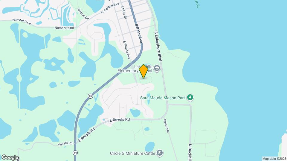 1246 Lido Dr Map and Location Details