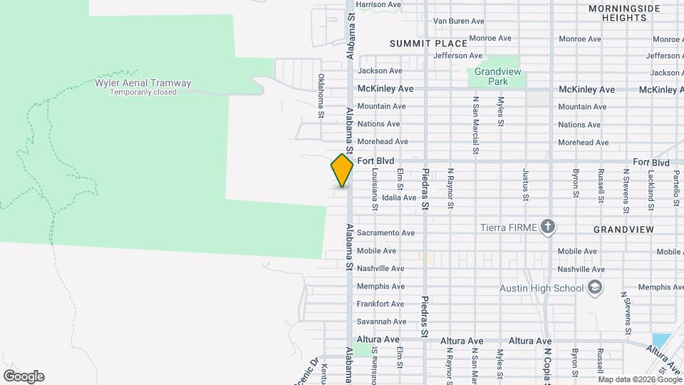 2525 Idalia Ave Map and Location Details
