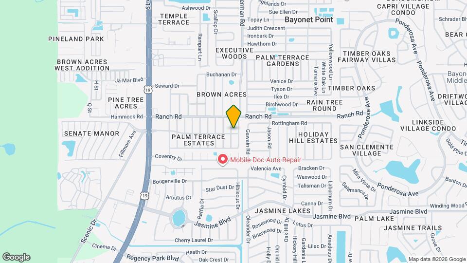 10910 Rexdale Ave Map and Location Details