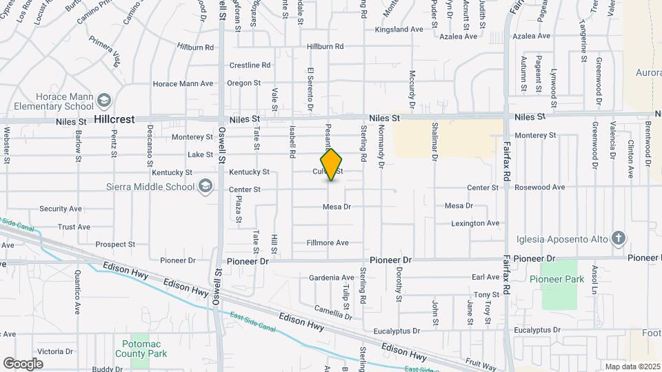 925 Pesante Rd Map and Location Details