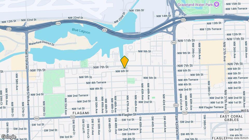 4711 NW 6th St Map and Location Details