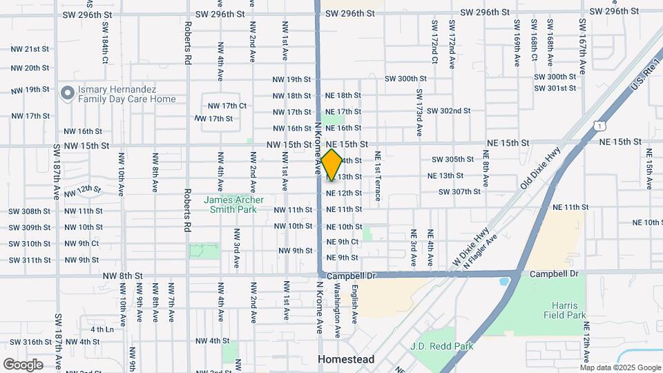 25 NE 12th St Mapa y Detalles de la Ubicación