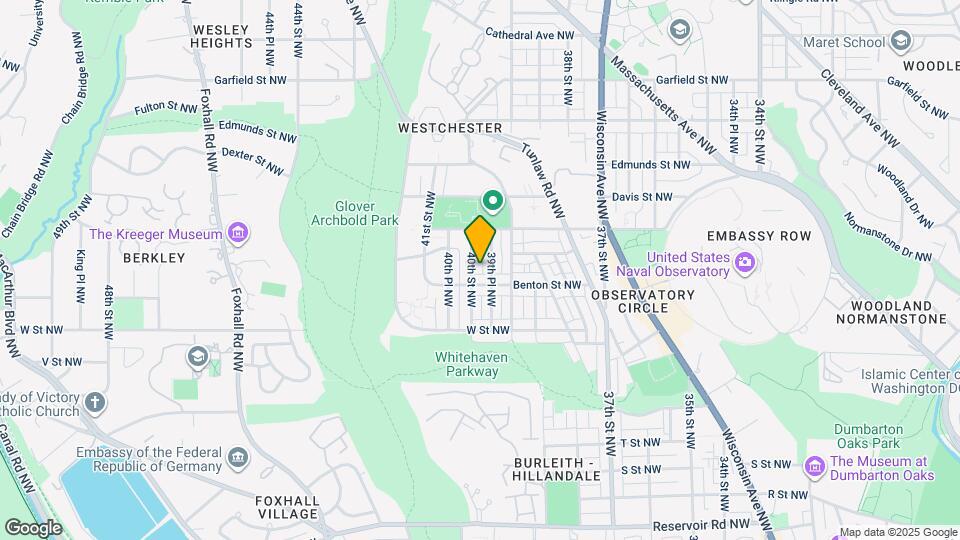 2319 40th St NW Map and Location Details