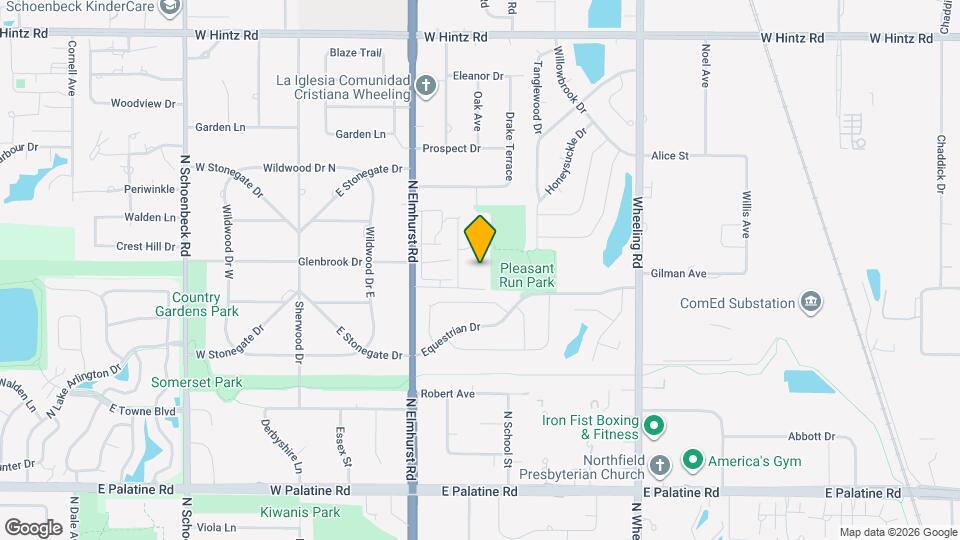 1201 Pleasant Run Dr, Unit 311 Mapa y Detalles de la Ubicación
