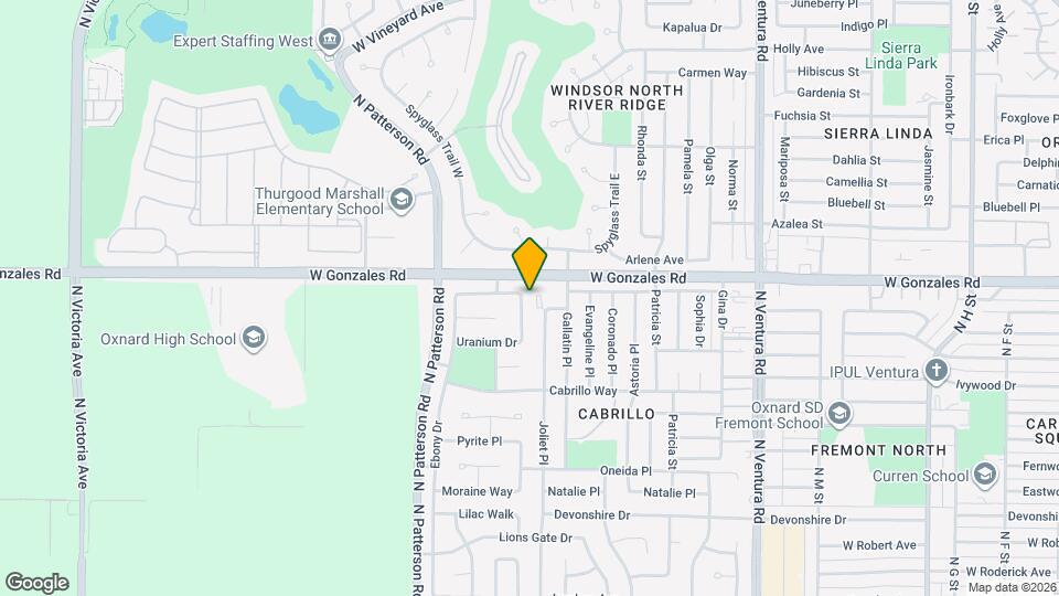 1830 Zircon Ave Map and Location Details