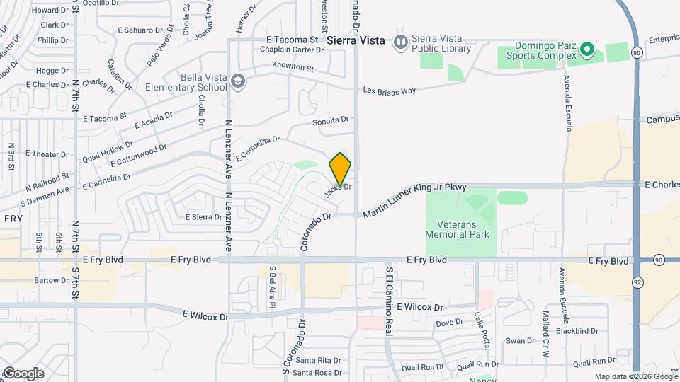 2334 Jacks Dr Map and Location Details