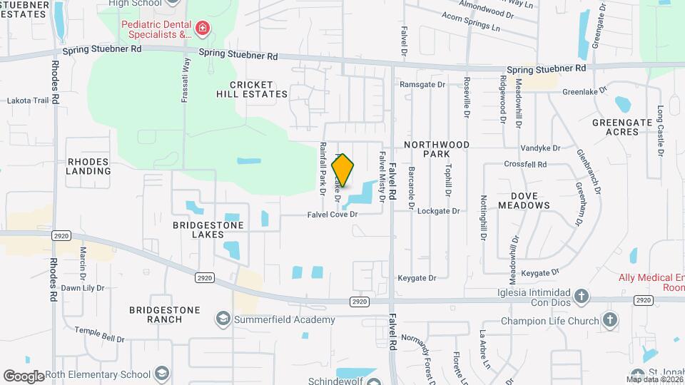 21530 Falvel Lake Dr Map and Location Details
