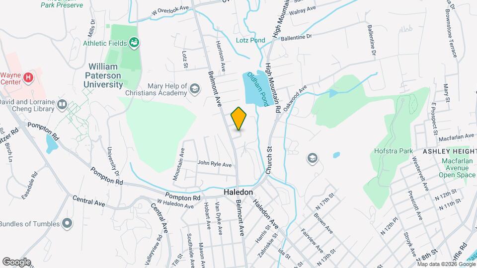 1 Coolidge Pl Map and Location Details