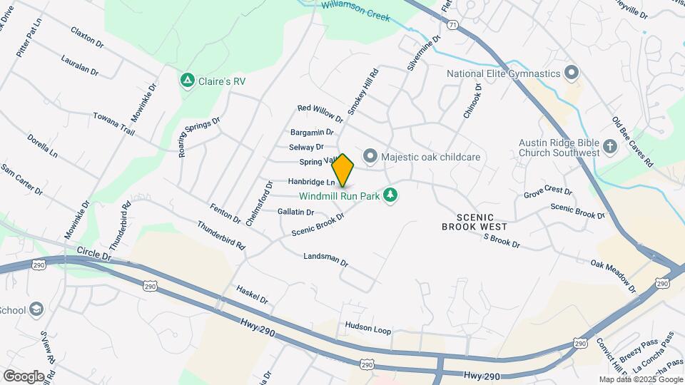 8207 Hanbridge Ln Map and Location Details