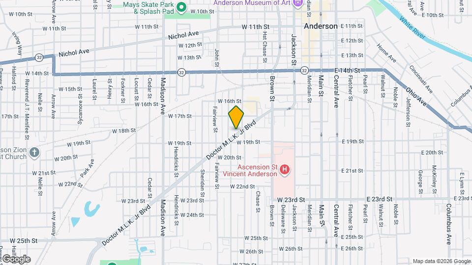 412 Doctor M.L.K. Jr Blvd Mapa y Detalles de la Ubicación