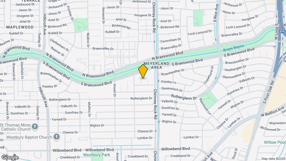 9707 Kit St Map and Location Details