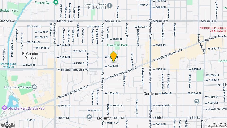 2103 W 157th St Map and Location Details