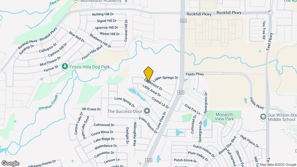 14709 Eaglemont Dr Map and Location Details