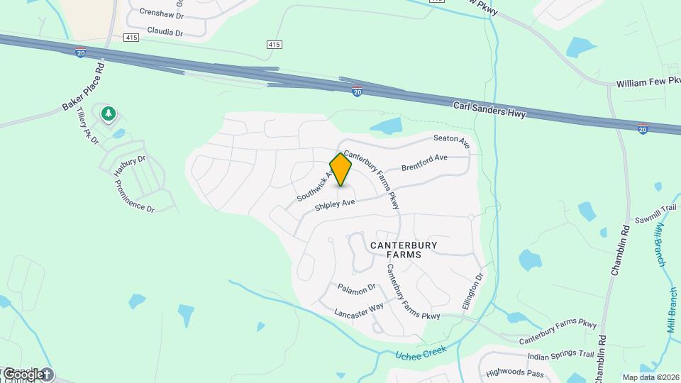 1707 Dunmore Ave Map and Location Details