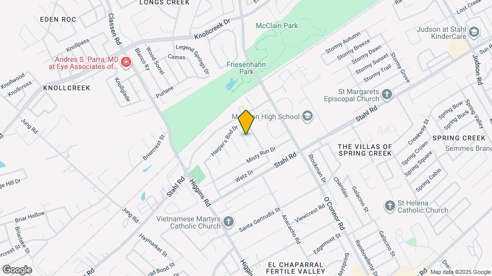 15022 Old Creek St Mapa y Detalles de la Ubicación