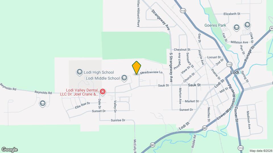 815 Meadowview Ln, Unit 815 Mapa y Detalles de la Ubicación