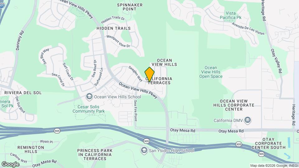 5303 Seaglen Way Map and Location Details