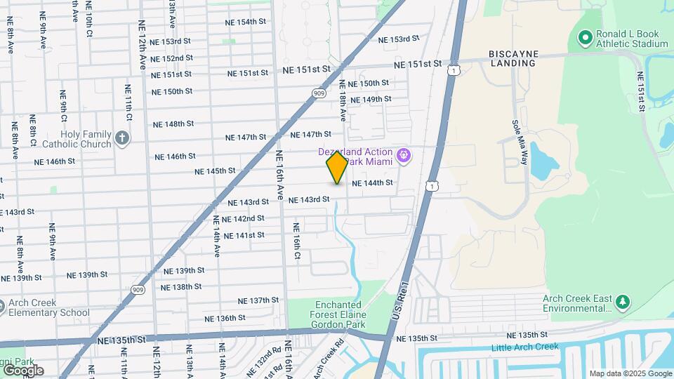 1760 NE 144th St Map and Location Details
