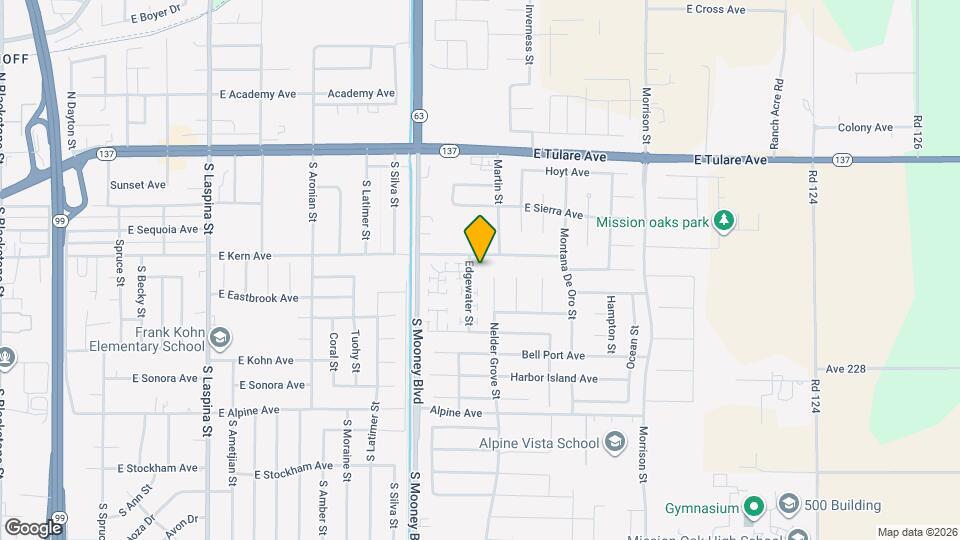 432 Edgewater St Map and Location Details