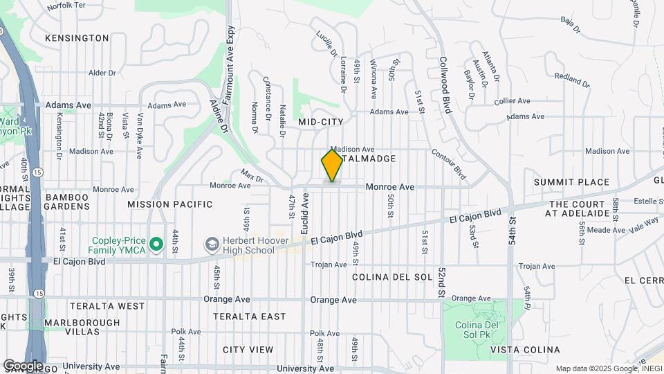 4821 Monroe Ave Map and Location Details